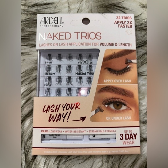 Ardell Other - Ardell Naked Lashes Trios Kit, 32 Trios, 1 pack NEW SEALED